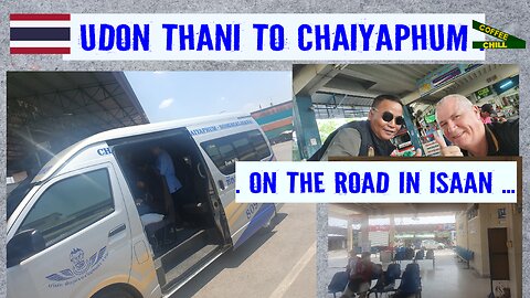 Mini Bus Fun - On the Road in Isaan - Udon Thani to Chaiyaphum #bus #thailandvlogs #realthailand TV
