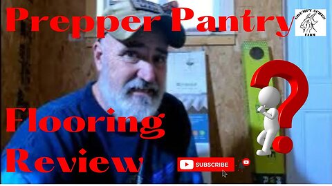 Prepper Pantry Flooring Review