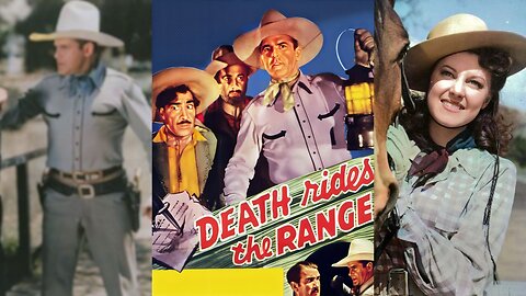 DEATH RIDES THE RANGE (1939) Ken Maynard, Fay McKenzie & Ralph Peters | Western | COLORIZED