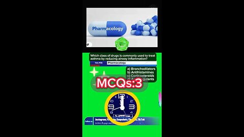 Pharmacology mcqs #pharmacologymcqs #pharmacology #3Dmedico #pharma part :3