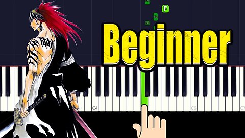 Bleach Always Be With Me In My Mind - Beginner Piano Tutorial + Music Sheets
