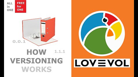 How versioning works in lov111vol. fast presentation