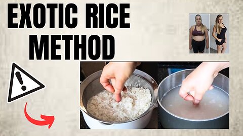 EXOTIC RICE METHOD ✅(STEP BY STEP!!!)✅ EXOTIC RICE METHOD FOR WEIGHT LOSS - RICE METHOD DIET RECIPE