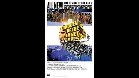Trailer - Conquest of the Planet of the Apes - 1972