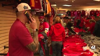 Kansas City businesses hard at work providing Super Bowl LVII victory gear