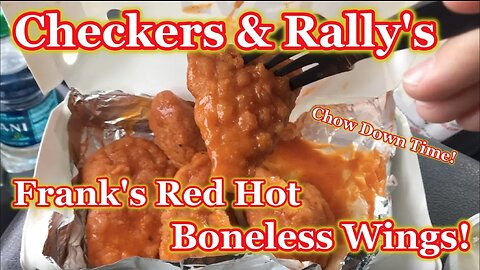 CHECKERS & RALLY'S: Medium Buffalo Boneless Wings