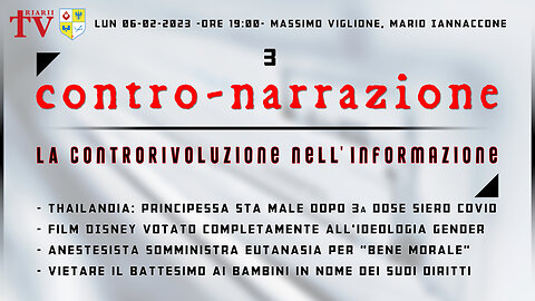 CONTRO-NARRAZIONE NR. 3. Mario Iannaccone, Massimo Viglione