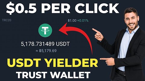 Earn $0.5 USDT Per Click || Claim Over 300 Free USDT with This Trick (Payment Proof)