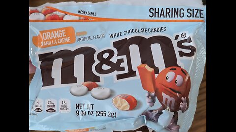 Orange Vanilla Creme M&Ms Review