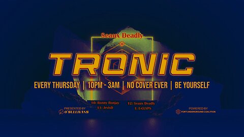 Tronic Thursdays