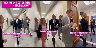 Rep. Brian Mast Goes On An Insane Psycho Rant With Code Pink