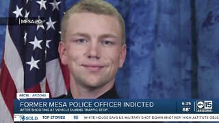 Former Mesa police officer indicted after shooting at vehicle during traffic stop