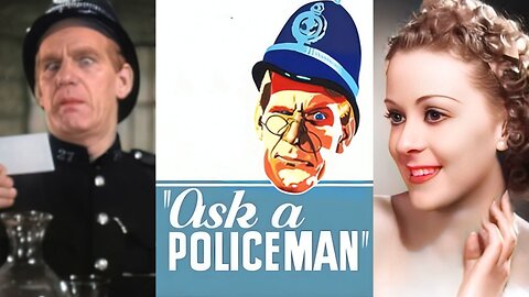 ASK A POLICEMAN (1939) Will Hay, Graham Moffatt & Glennis Lorimer | Adventure, Comedy | B&W
