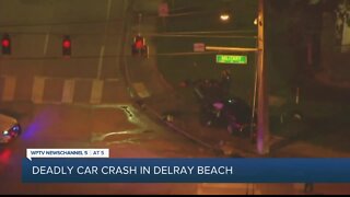 1 killed, 4 others taken to hospital after Delray Beach crash