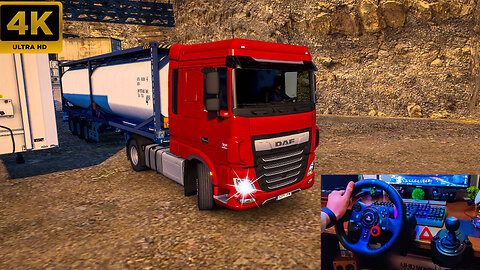 Euro Truck Simulator 2 l Logitech G29 l Gameplay + Sterring wheel
