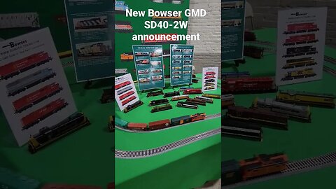 New Bowser HO GMD SD40-2W announcement