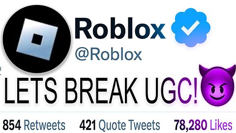 WHAT IS HAPPENING TO ROBLOX UGC...????????