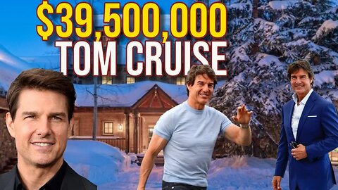 Tom Cruise $39,500,000 Colorado Mega Mansion