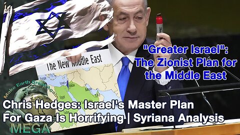 EXERPT: Find link to full Chris Hedges Address below the Video 🔴 Chris Hedges: Israel's Master Plan For Gaza Is Horrifying | Syriana Analysis