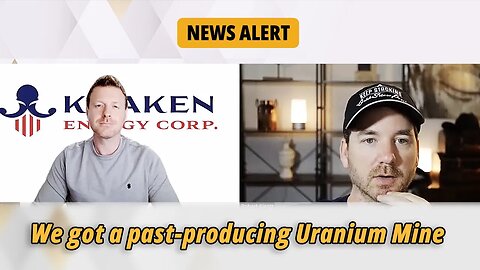 Kraken's New Acquisition | NEWS ALERT: This is a high-grade, past-producing uranium project