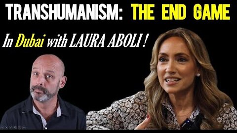 Transhumanism: The End Game | Laura Aboli in Dubai with Ivor Cummins