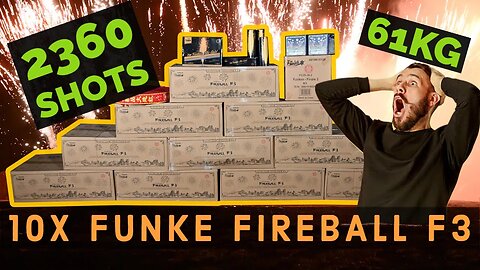 2360 SHOTS, 61000 GRAMS of FIREWORKS (PURE MADNESS)