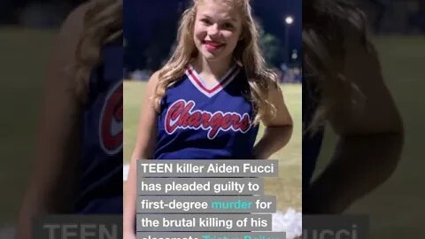 Aiden Fucci, 16, pleads GUILTY to killing cheerleader Tristyn Bailey, 13