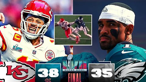 Chiefs BEAT Eagles In Final Seconds To Win Super Bowl After INSANE Penalty!