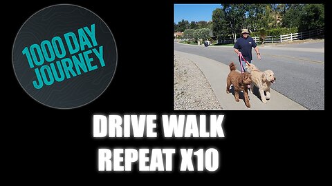 1000 Day Journey 0294 Drive, Walk, Repeat