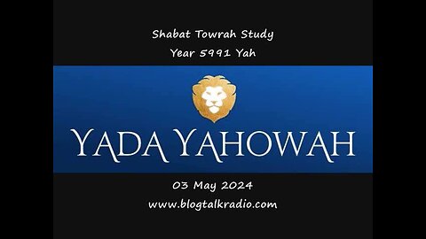 Shabat Towrah Study - Tsapah | Remain Intently ✔️❌🤔 Observant Year 5991 Yah 03 May 2024