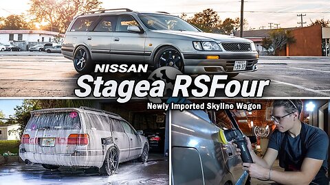 Nissan Stagea RSFour | Newly Imported Skyline Wagon | FULL Detail, JDM GOODNESS!