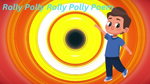 Rolly Polly Rolly Polly Poem | Rhymes for kids #ChildernsFun