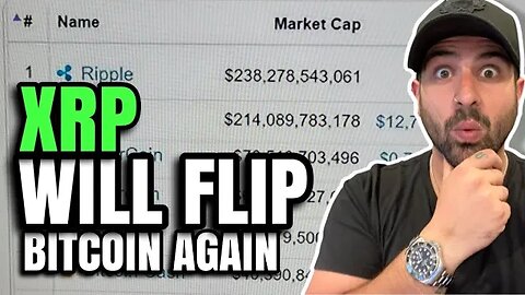XRP (RIPPLE) WILL FLIP BITCOIN AGAIN DO NOT MISS IT | TOP ARTIFICIAL INTELLIGENCE (AI) CRYPTO TO BUY