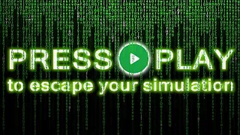 Press Play to Exit the Simulation and escape a matrix you may be inside.