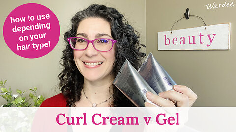Curl Cream v Gel: How To Use Each Depending On Hair Type