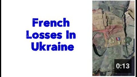 18+: French Losses In Ukraine