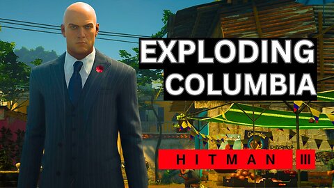 EXPLODING COLUMBIA IN HITMAN 3 CHAOS MODE