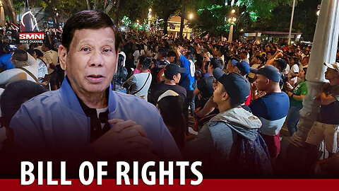 Bill of Rights, binigyang-diin ni FPRRD sa panibagong panggigipit sa Maisug Peace Rally
