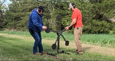 Does a Texas Star Steel Target Spin Faster When Shooting off Bigger Paddles