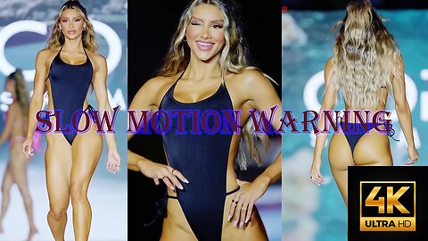 Mariana Morais Fitness Model (info/bio) - MIAMI FASHION WEEK | 4K Vertical HD