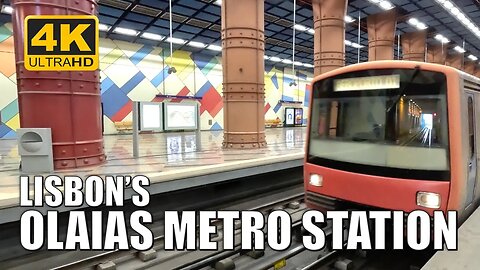 Olaias Metro Station in Lisbon Portugal: Discover the Masterpiece of Modern Architecture Documentary