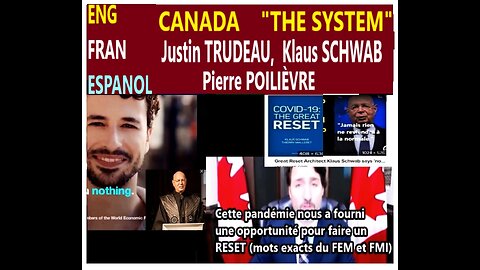 (Fran Eng Esp) CANADA "Reset":: Parliement, Trudeau, Schwab, Poilièvre
