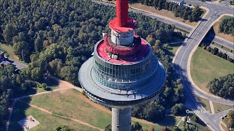 The Vilnius TV Tower in Vilnius, Lithuania