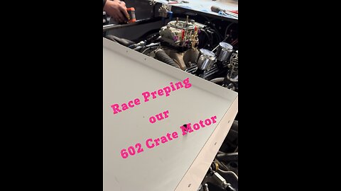 First start of our motor! Almost ready to race…
