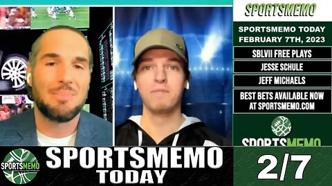 Free Sports Picks | Super Bowl 57 Predictions and Props | Chiefs vs Eagles | SportsMemo Today 2/7