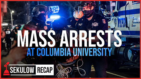 NYPD Storm Columbia University’s Campus