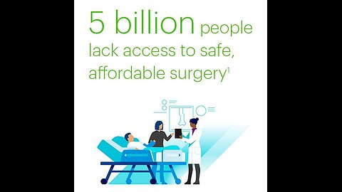 ל-5 מיליארד אנשים אין גישה לניתוחים והרדמה חיוניים