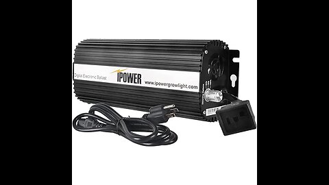 Sun System Hard Core 1000 Watt - 120240 Volt Remote Ballast - Operates HPS and MH Lamps, Unive...