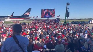 BIG CROWD FOR TRUMP IN MICHIGAN !!!