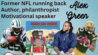 Interview with former NFL running back Alex Green #gopackgo #takeflight